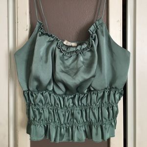 Ruffled blouse